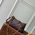 LV M13614 Louis Vuitton Easy Pouch Bag Chocolate Brown - Default Title - View 1