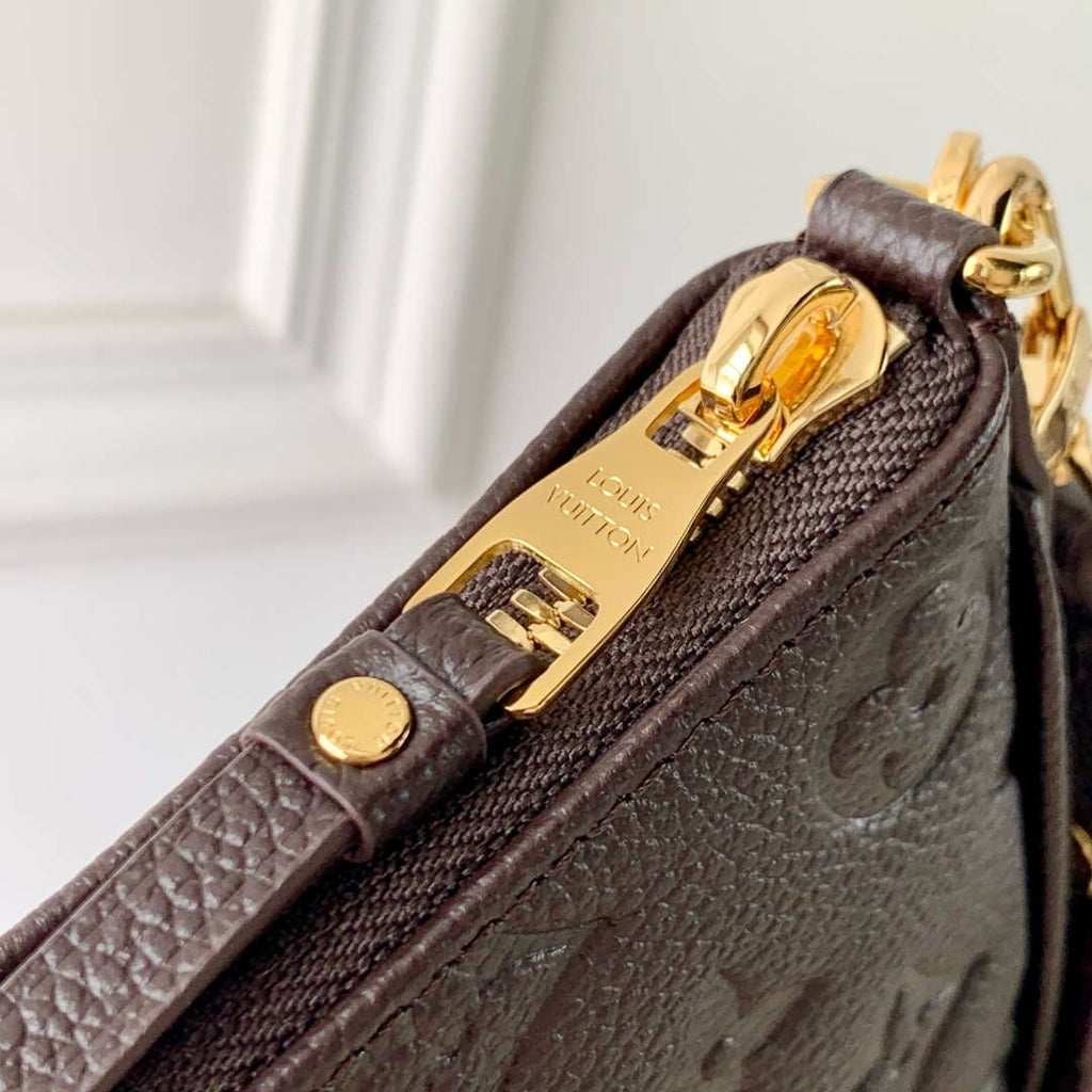 LV M13614 Louis Vuitton Easy Pouch Bag Chocolate Brown