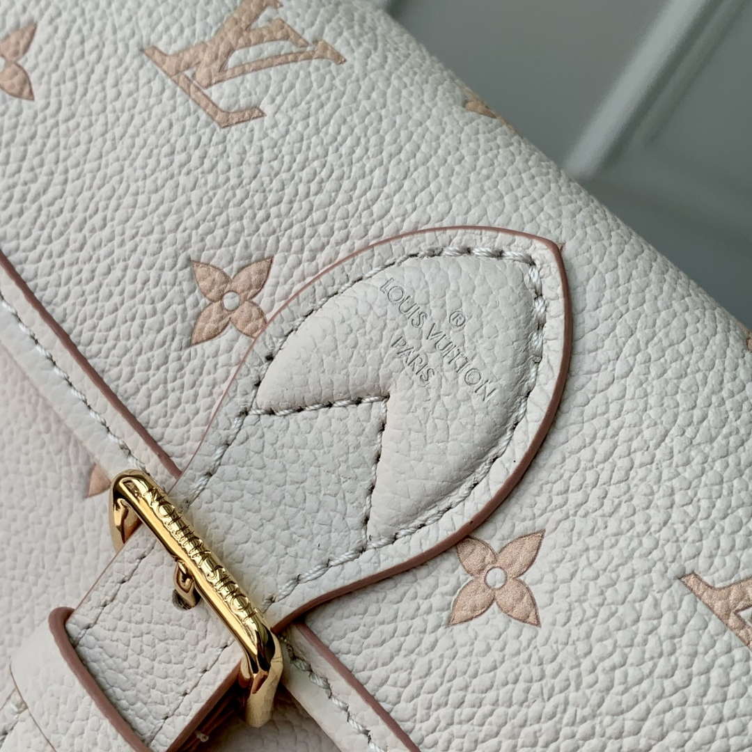 LV M13642 Louis Vuitton Nano Diane Handbag Bicolor Eden