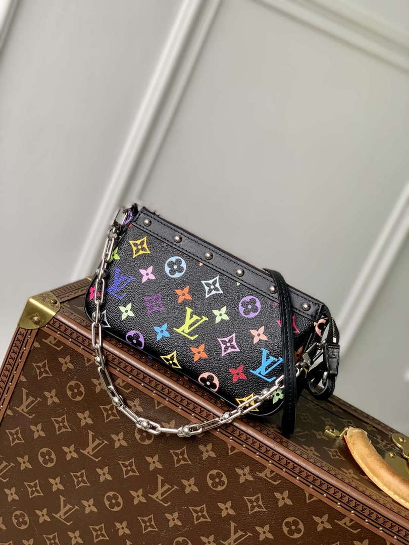 LV M13663 Louis Vuitton LV x TM Pochette Accessoires Bag Multicolored