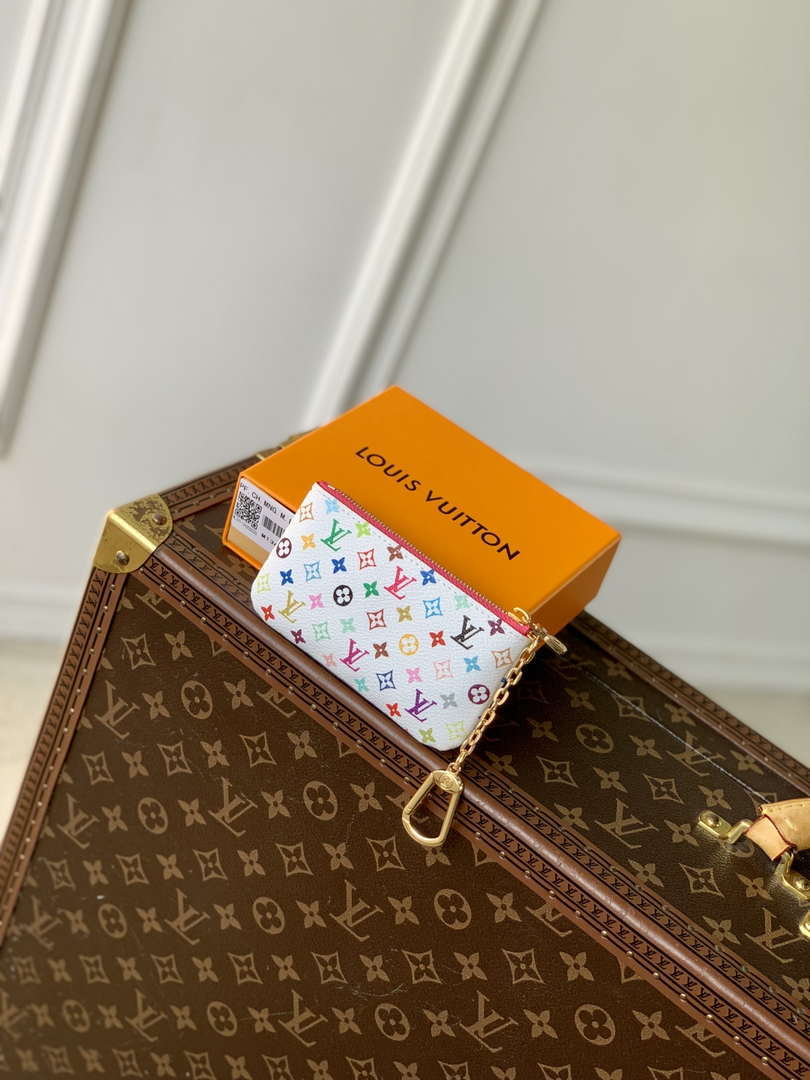 LV M13664 Louis Vuitton LV x TM Key Pouch Other Monogram Canvas Multicolored