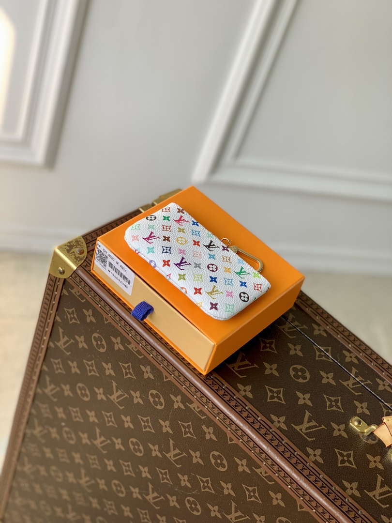 LV M13664 Louis Vuitton LV x TM Key Pouch Other Monogram Canvas Multicolored