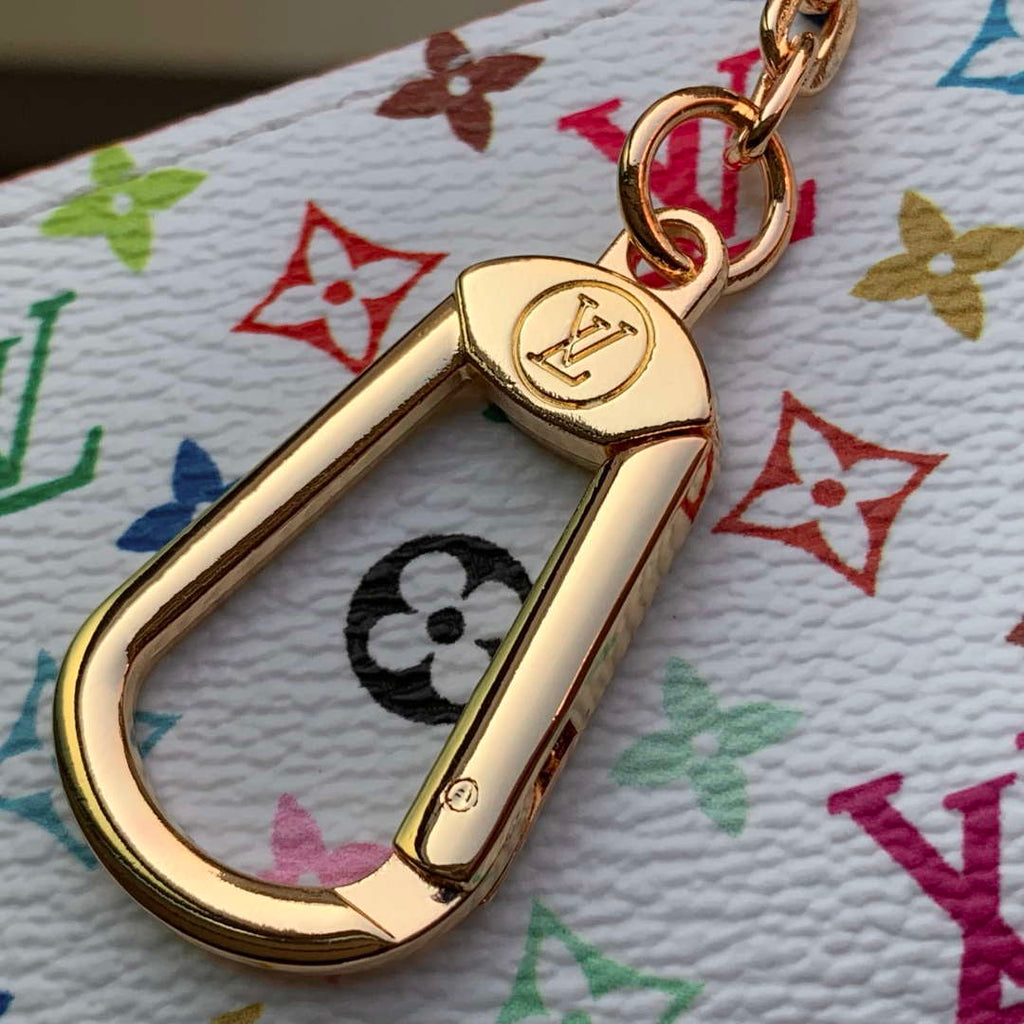 LV M13664 Louis Vuitton LV x TM Key Pouch Other Monogram Canvas Multicolored