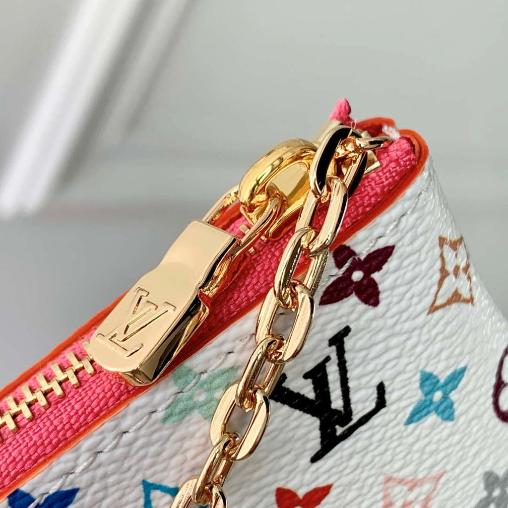 LV M13664 Louis Vuitton LV x TM Key Pouch Other Monogram Canvas Multicolored