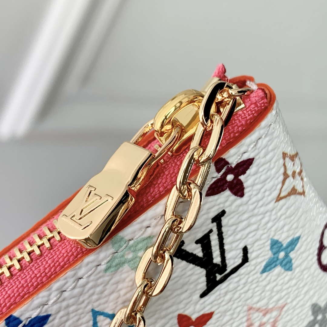 LV M13664 Louis Vuitton LV x TM Key Pouch Other Monogram Canvas Multicolored