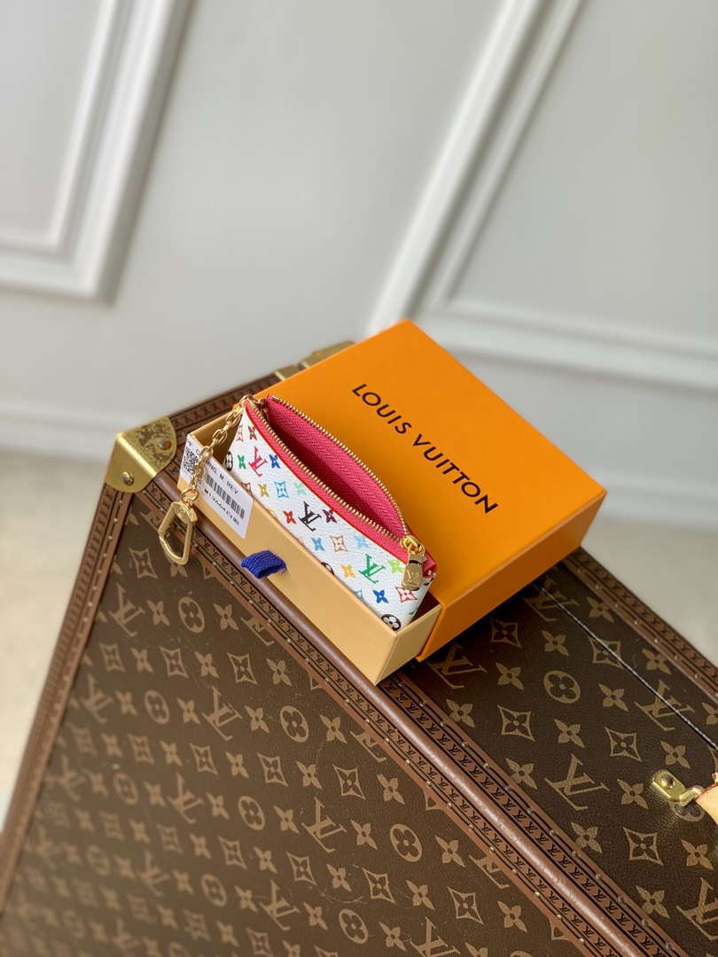 LV M13664 Louis Vuitton LV x TM Key Pouch Other Monogram Canvas Multicolored