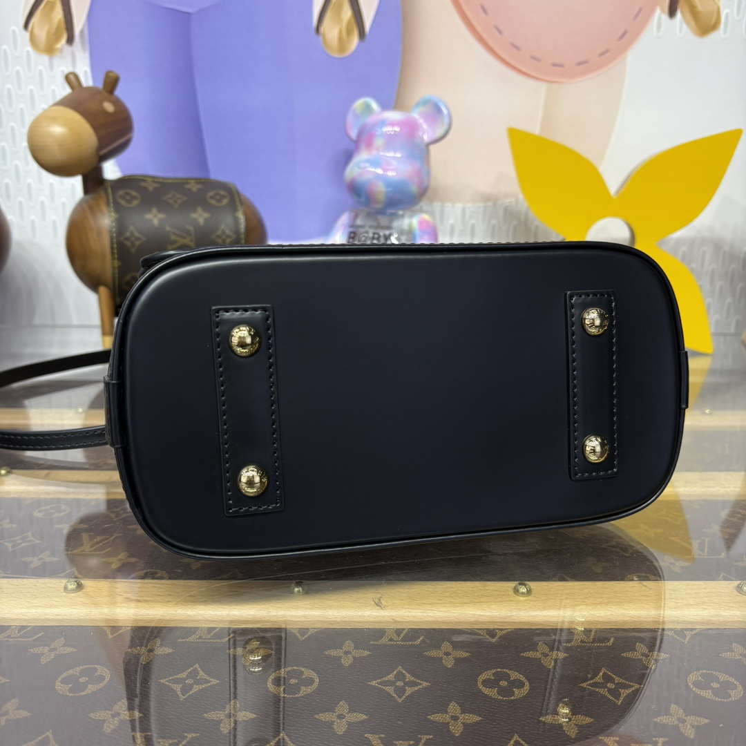 LV M13670 Louis Vuitton LV x TM Alma BB Handbag Black