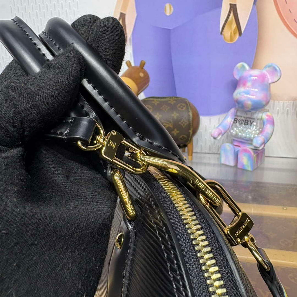 LV M13670 Louis Vuitton LV x TM Alma BB Handbag Black