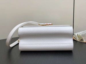 LV M13678 Louis Vuitton LV x TM Twist MM Slim Epi Leather White - Default Title - View 5