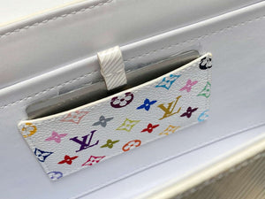 LV M13678 Louis Vuitton LV x TM Twist MM Slim Epi Leather White - Default Title - View 8