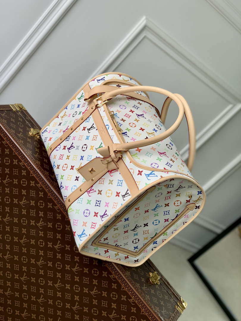 LV M13741 Louis Vuitton LV x TM  Dog Bag 40 Multicolored Monogram