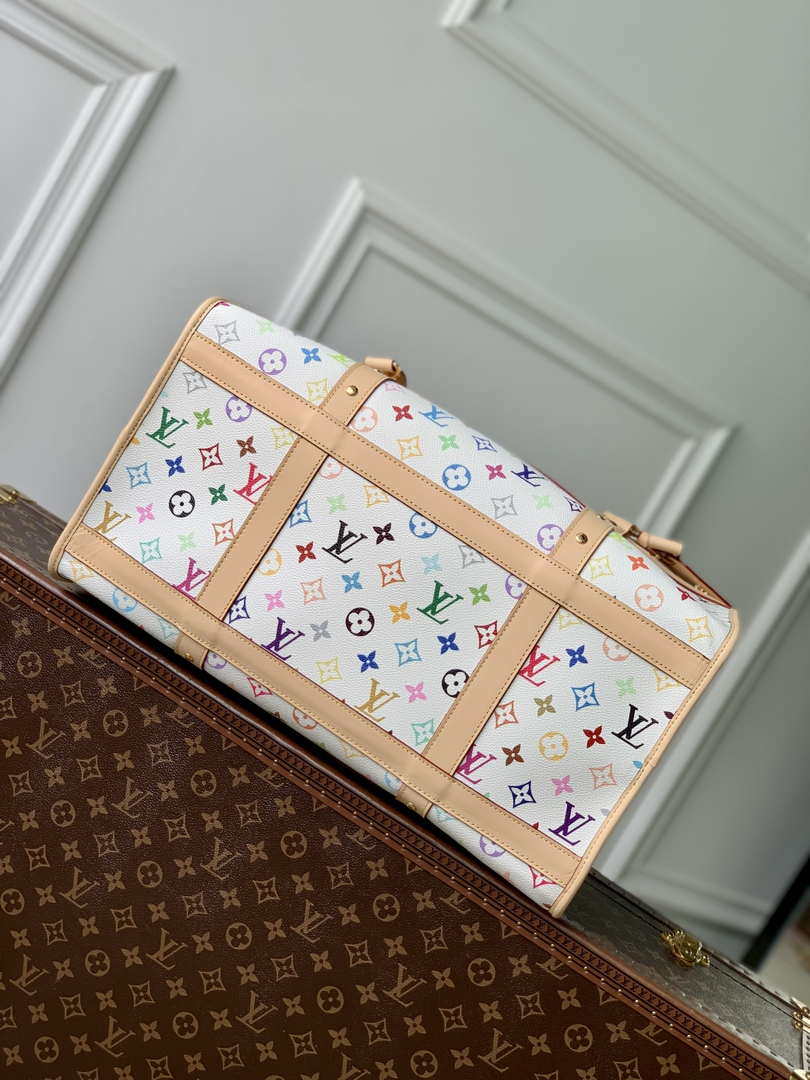 LV M13741 Louis Vuitton LV x TM  Dog Bag 40 Multicolored Monogram