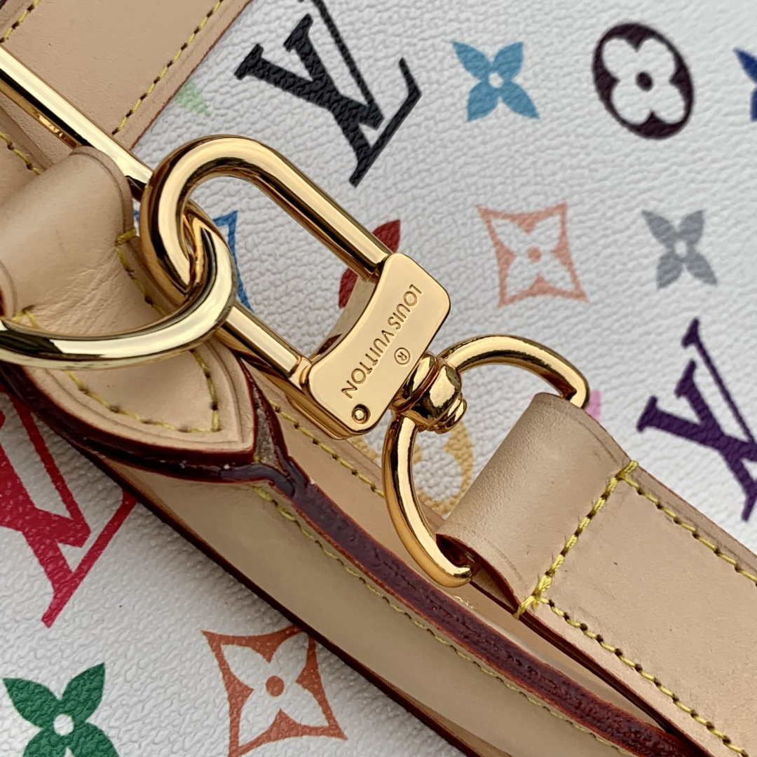 LV M13741 Louis Vuitton LV x TM  Dog Bag 40 Multicolored Monogram