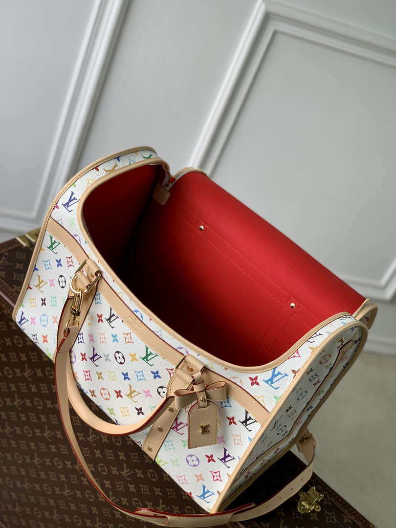 LV M13741 Louis Vuitton LV x TM  Dog Bag 40 Multicolored Monogram