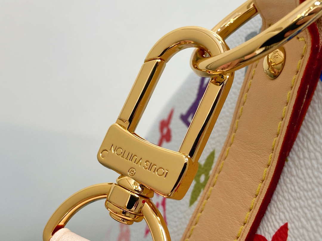 LV M13742 Louis Vuitton LV x TM Keepall Bandouliere 45 Multicolored White