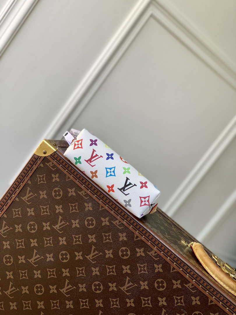 LV M13744 Louis Vuitton LV x TM Cosmetic Pouch PM Multicolored