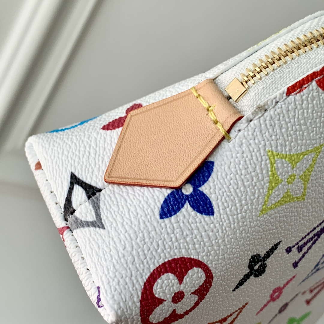 LV M13744 Louis Vuitton LV x TM Cosmetic Pouch PM Multicolored