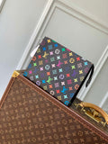 LV M13746 Louis Vuitton LV x TM Toiletry Pouch Bag Black Multicolored
