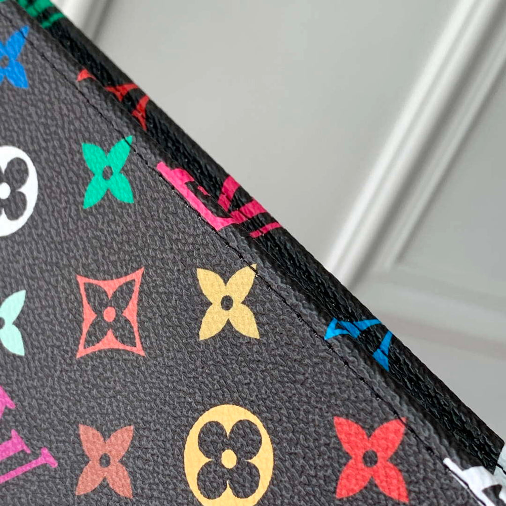 LV M13746 Louis Vuitton LV x TM Toiletry Pouch Bag Black Multicolored