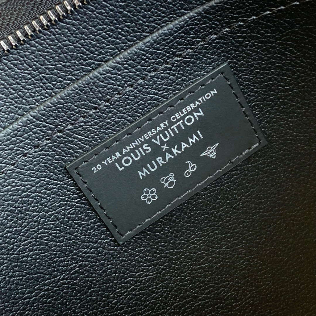 LV M13746 Louis Vuitton LV x TM Toiletry Pouch Bag Black Multicolored