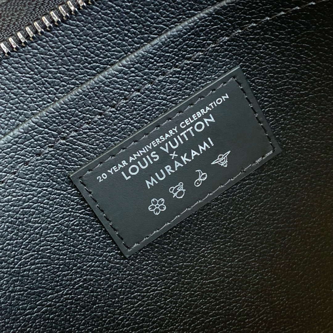 LV M13746 Louis Vuitton LV x TM Toiletry Pouch Bag Black Multicolored