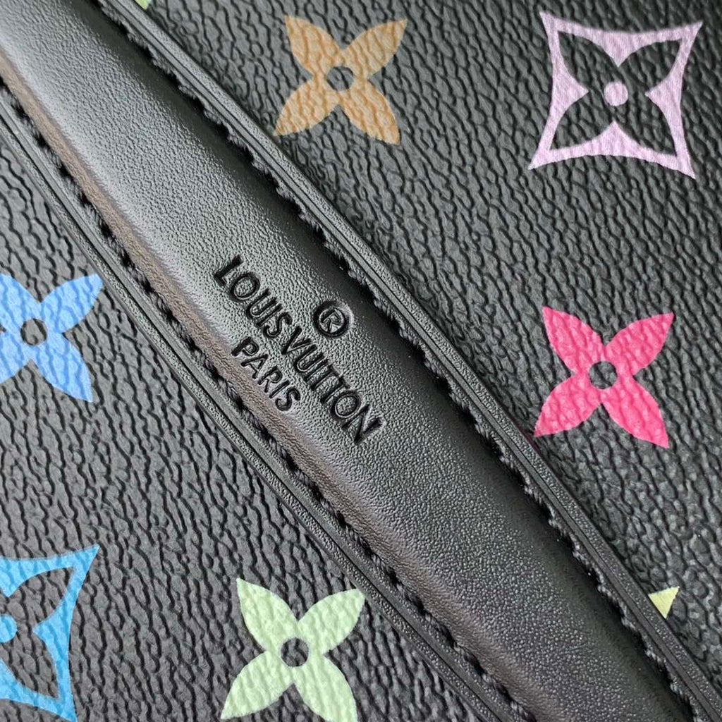 LV M13747 Louis Vuitton LV x TM Nice Mini Vanity Case Multicolored Black