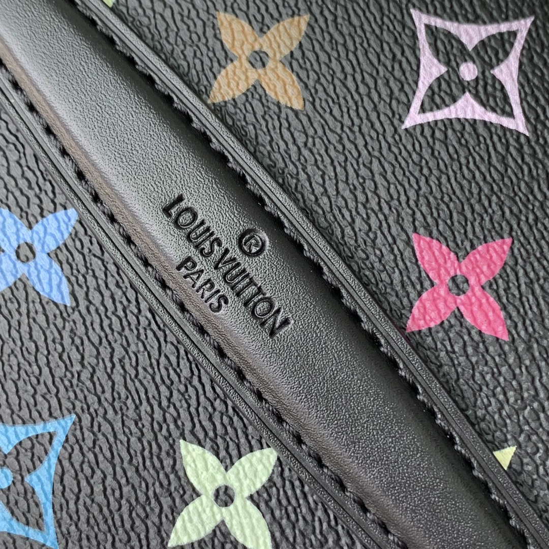 LV M13747 Louis Vuitton LV x TM Nice Mini Vanity Case Multicolored Black