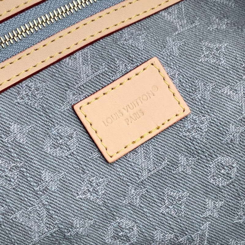 LV M13748 Louis Vuitton Keepall Bandouliere 45 Bag Cloudy Gray - Default Title - View 7