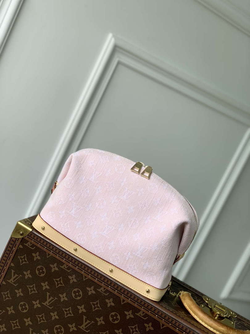 LV M13750 Louis Vuitton Cosmetic Pouch GM Bag Pink