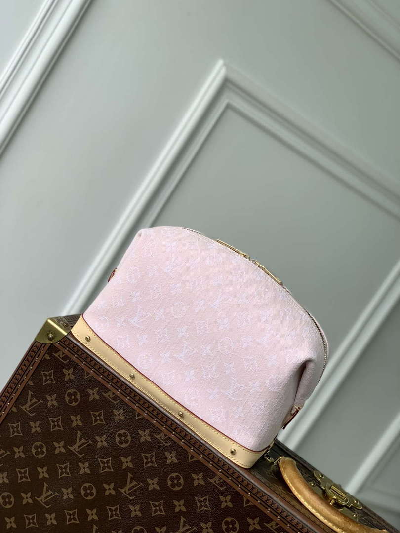 LV M13750 Louis Vuitton Cosmetic Pouch GM Bag Pink