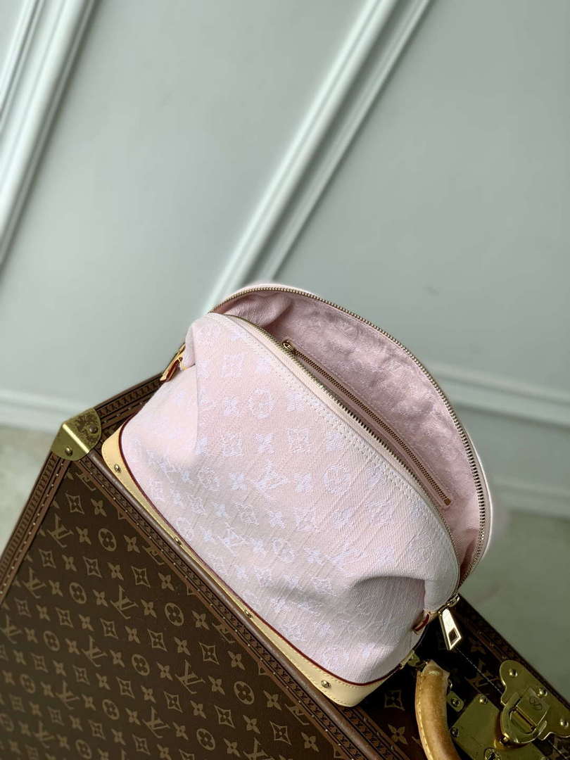LV M13750 Louis Vuitton Cosmetic Pouch GM Bag Pink - Default Title - View 9