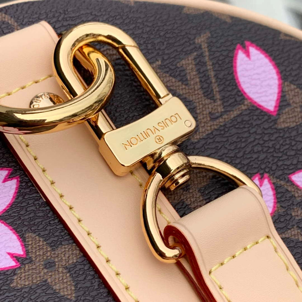 LV M13752 Louis Vuitton LV x TM Keepall Bandouliere 45 Bag Sakura Brown