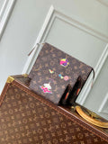 LV M13762 Louis Vuitton LV x TM Trio Toiletry Pouch Monogram