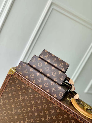 LV M13762 Louis Vuitton LV x TM Trio Toiletry Pouch Monogram - Default Title - View 4