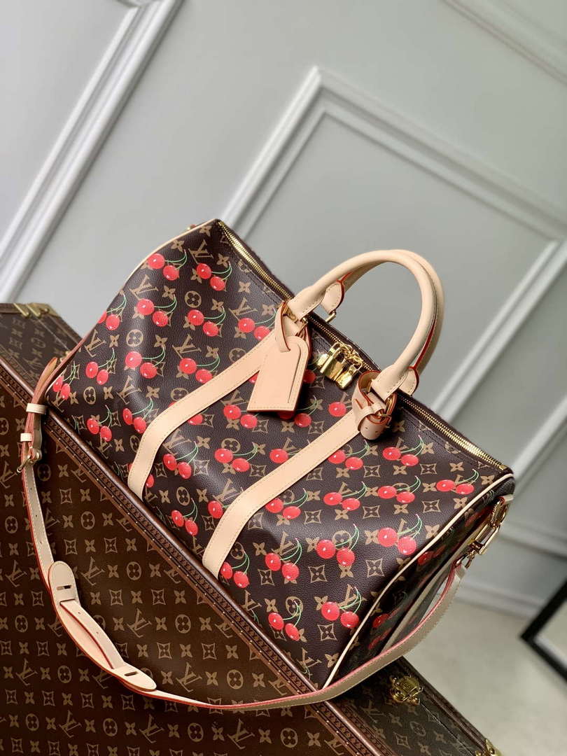 LV M13764 Louis Vuitton LV x TM Keepall Bandouliere 45 Bag - Default Title - View 1