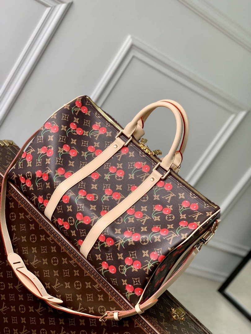 LV M13764 Louis Vuitton LV x TM Keepall Bandouliere 45 Bag - Default Title - View 3