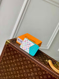 LV M14171 Louis Vuitton LV x TM Romy Card Holder Blue
