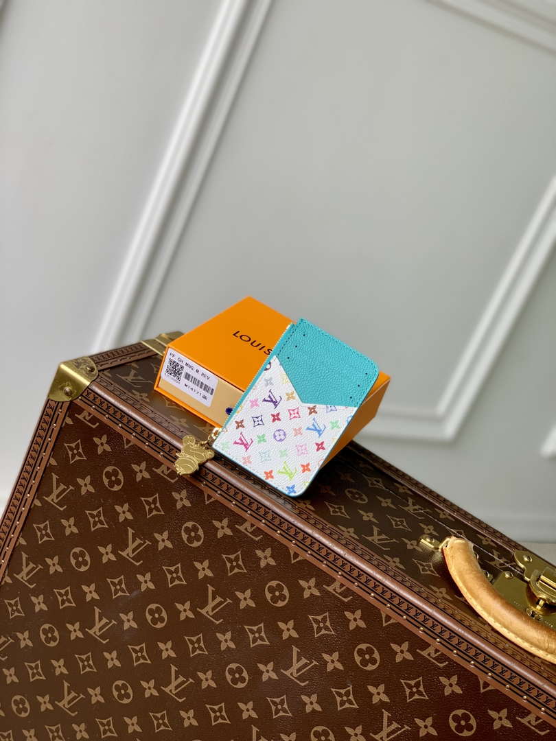 LV M14171 Louis Vuitton LV x TM Romy Card Holder Blue