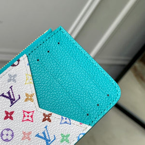 LV M14171 Louis Vuitton LV x TM Romy Card Holder Blue - Default Title - View 6