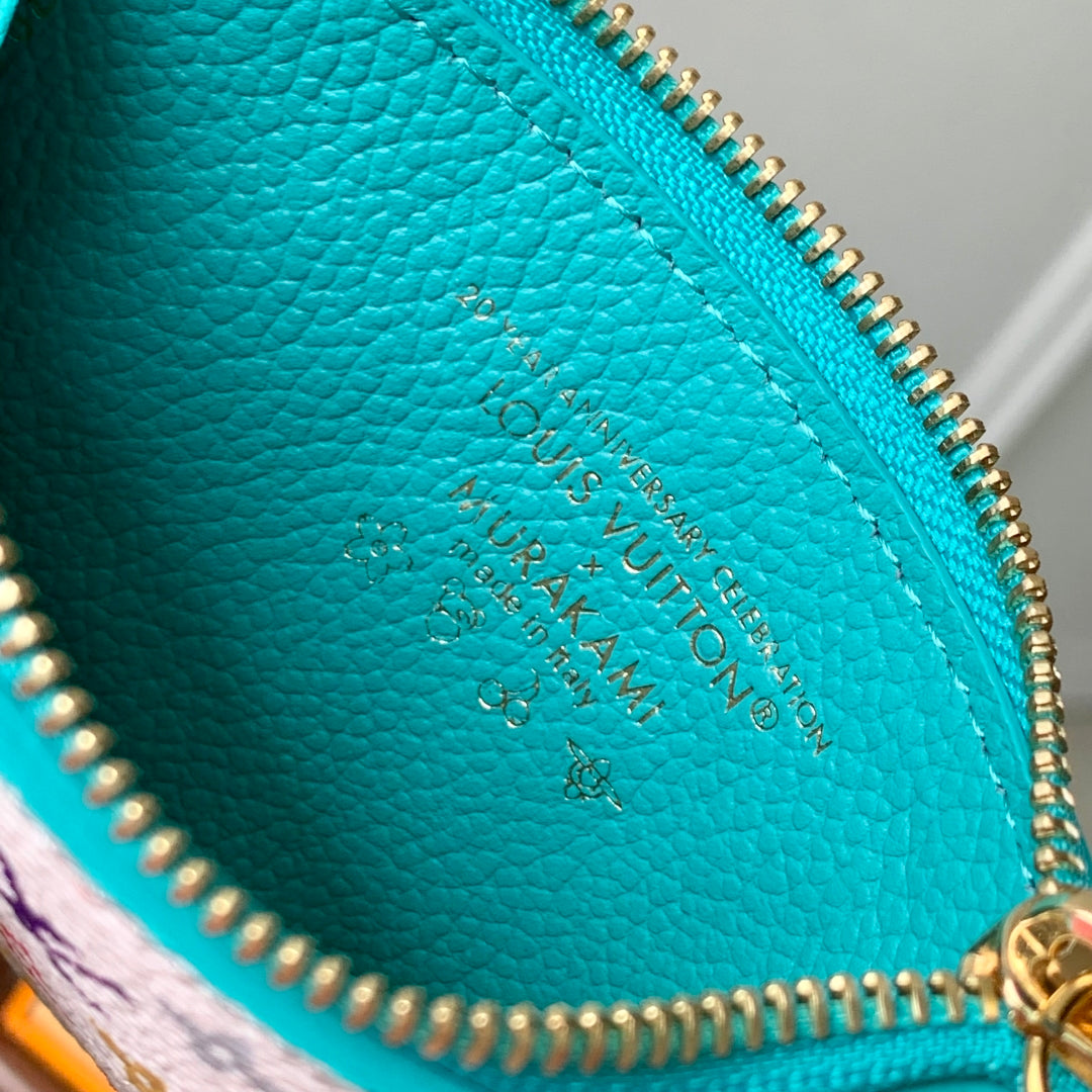 LV M14171 Louis Vuitton LV x TM Romy Card Holder Blue