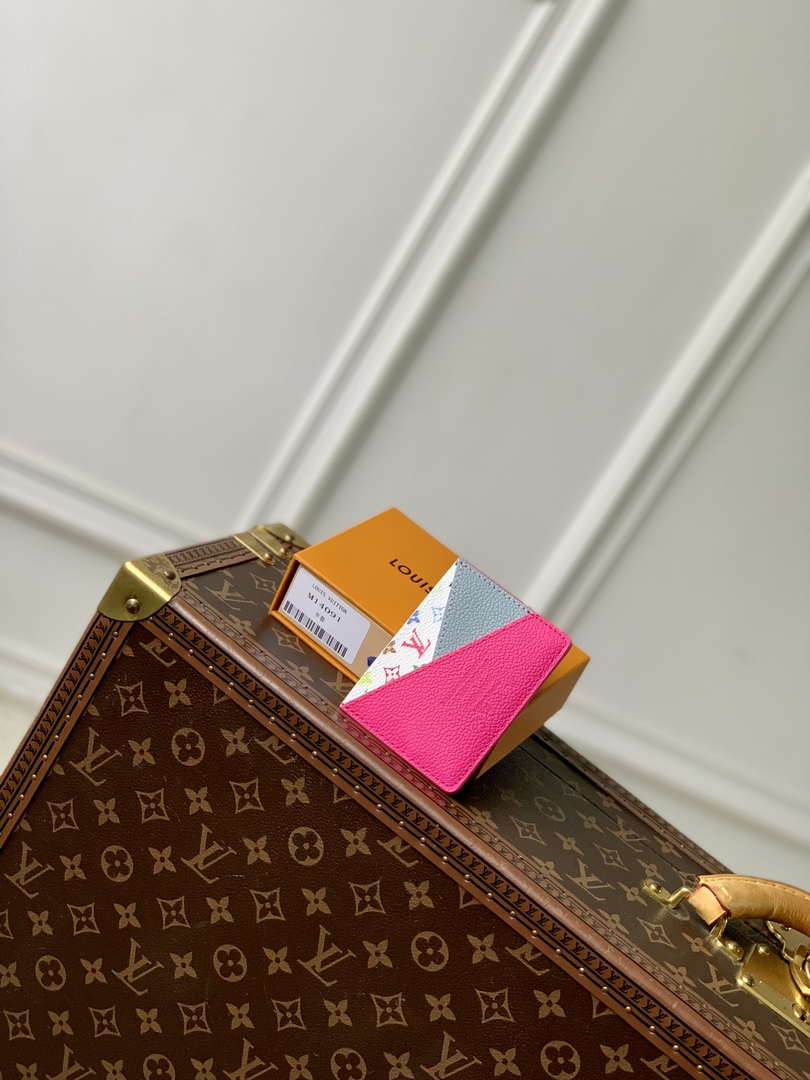 LV M14155 Louis Vuitton LV x TM Romy Card Holder Pink