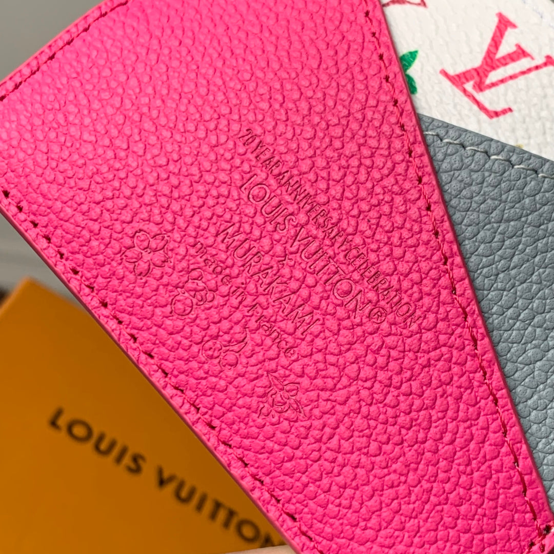 LV M14155 Louis Vuitton LV x TM Romy Card Holder Pink