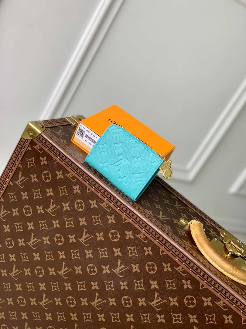 Louis Vuitton M13801  LV x TM Carteira Compacta Noa Blue