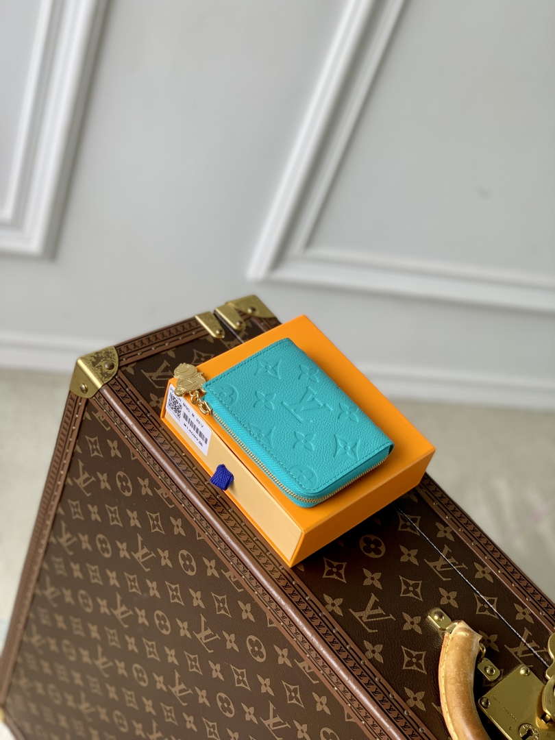 Louis Vuitton M13801  LV x TM Carteira Compacta Noa Blue
