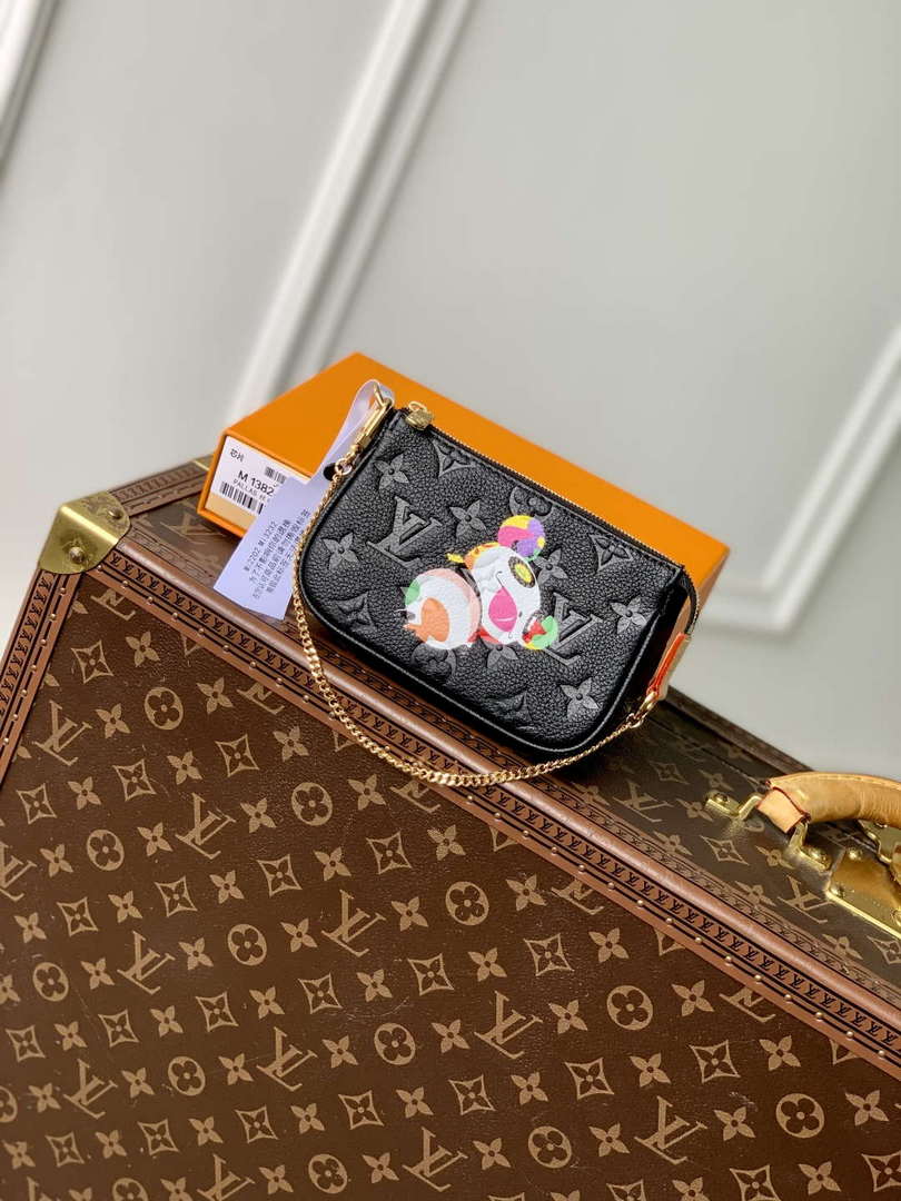 LV M13824 Louis Vuitton LV x TM Mini Pochette Accessoires Black