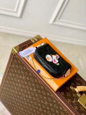 LV M13824 Louis Vuitton LV x TM Mini Pochette Accessoires Black - Default Title - View 3