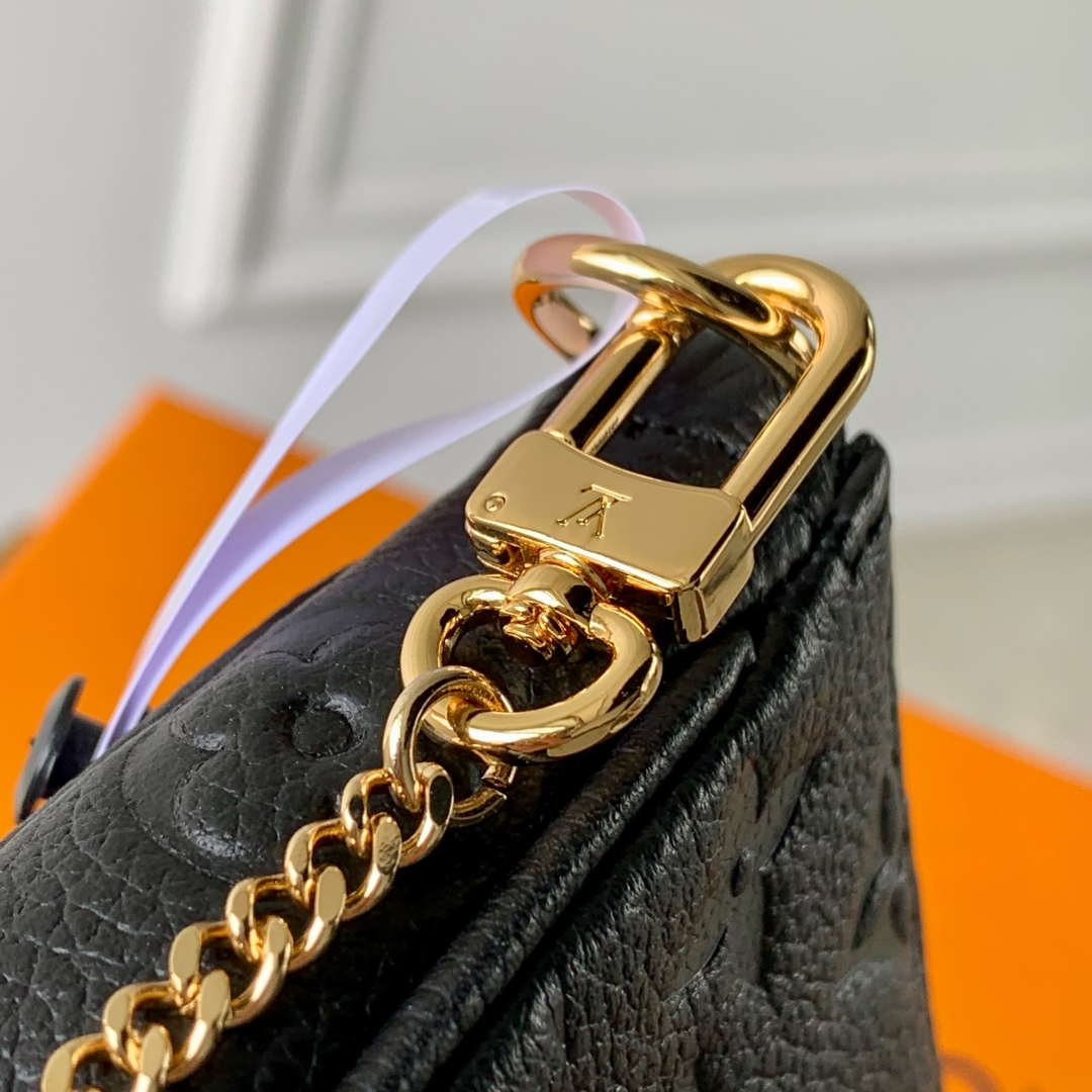 LV M13824 Louis Vuitton LV x TM Mini Pochette Accessoires Black