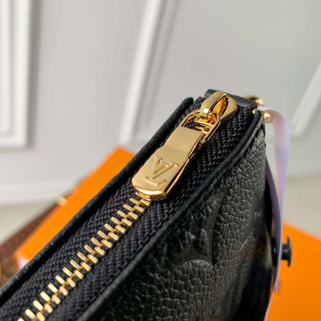 LV M13824 Louis Vuitton LV x TM Mini Pochette Accessoires Black
