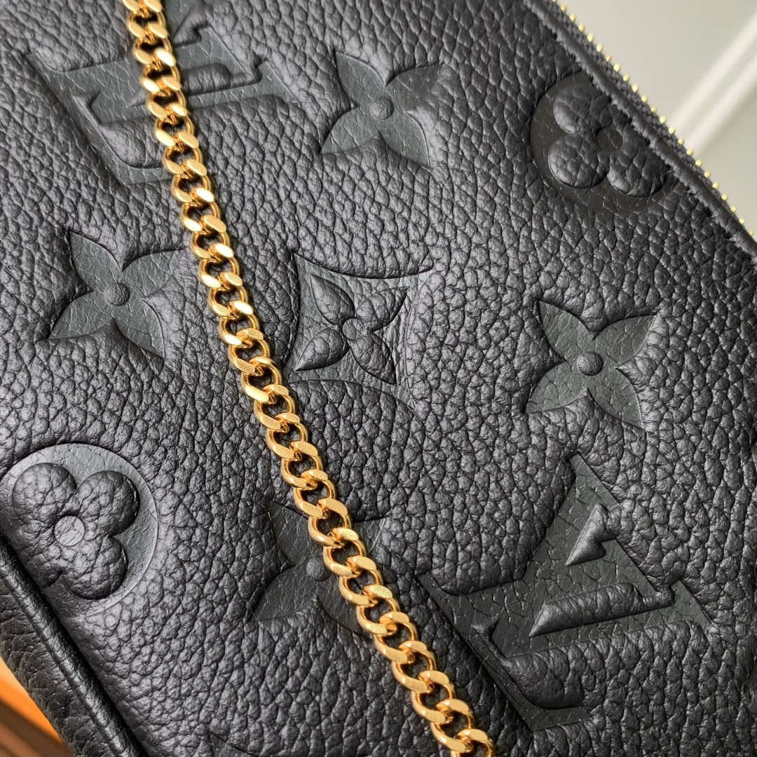 LV M13824 Louis Vuitton LV x TM Mini Pochette Accessoires Black - Default Title - View 6