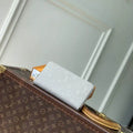 LV M13825 Louis Vuitton Zippy Wallet Gray Monogram Empreinte